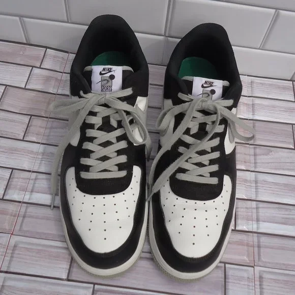 SIZE 13. NIKE AIR Force 1 Low '07 EMB Raiders sneakers shoes.